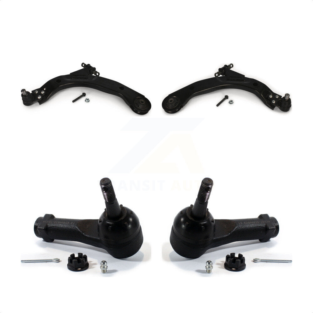 Front Suspension Control Arm And Tie Rod End Kit For Chevrolet Cobalt Saturn Ion HHR Pontiac G5 Pursuit K72-101033