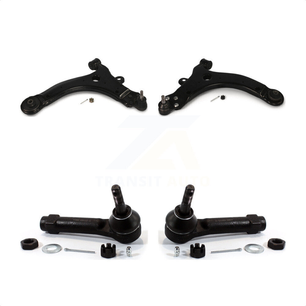 Front Suspension Control Arm And Tie Rod End Kit For Chevrolet Impala Pontiac Grand Prix Venture Limited Montana Monte Carlo Oldsmobile Silhouette Trans Sport K72-101056