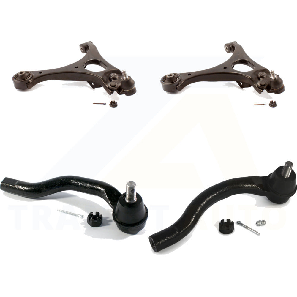 Front Suspension Control Arm And Tie Rod End Kit For 2006-2011 Honda Civic 1.3L 1.8L K72-101104