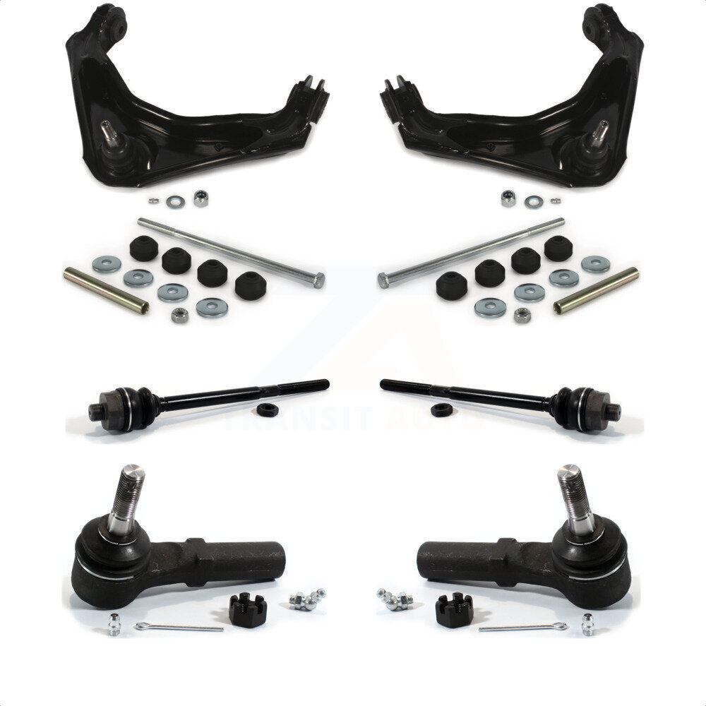 Front Suspension Control Arm And Ball Joint Assembly Steering Tie Rod End Stabilizer Bar Link Kit For Chevrolet Silverado 2500 HD GMC Sierra 3500 Hummer H2 1500 Suburban Classic Yukon XL Avalanche K72-101124