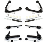 Front Suspension Control Arm And Ball Joint Assembly Steering Tie Rod End Stabilizer Bar Link Kit For Chevrolet Silverado 1500 GMC Tahoe Sierra Suburban Yukon Avalanche XL Cadillac Classic Escalade ESV EXT K72-101126