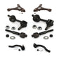 Front Suspension Control Arm And Ball Joint Assembly Steering Tie Rod End Stabilizer Bar Link Kit (8Pc) For Honda Civic 1.8L K72-101131