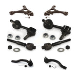 Front Suspension Control Arm And Ball Joint Assembly Steering Tie Rod End Stabilizer Bar Link Kit (8Pc) For Honda Civic 1.8L K72-101131