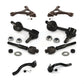 Front Suspension Control Arm And Ball Joint Assembly Steering Tie Rod End Stabilizer Bar Link Kit (8Pc) For Honda Civic 1.8L K72-101132