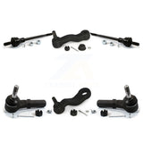 Front Tie Rod End Ball Joints Idler Arm Pitman Kit For 2018-2019 GMC Savana 3500 2500 3 Groove Spline K72-101270