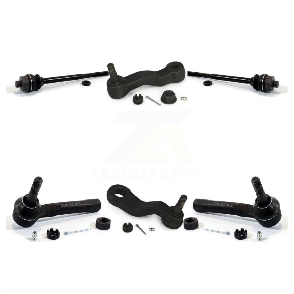 Front Tie Rod End Ball Joints Idler Arm Pitman Kit For Chevrolet Silverado 1500 GMC Tahoe Sierra Suburban Yukon Avalanche XL Cadillac Classic Escalade ESV EXT Without Frame Bracket K72-101271