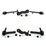 Front Tie Rod End Ball Joints Idler Arm Pitman Kit For Chevrolet Silverado 1500 GMC Tahoe Sierra Suburban Yukon Avalanche XL Cadillac Classic Escalade ESV EXT Without Frame Bracket K72-101271