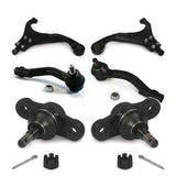 Front Suspension Control Arm With Tie Rod End And Ball Joint Kit (6Pc) For Kia Sportage Hyundai Tucson K72-101282