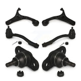 Front Suspension Control Arm With Tie Rod End And Ball Joint Kit (6Pc) For Hyundai Accent K72-101283