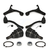 Front Suspension Control Arm With Tie Rod End And Ball Joint Kit (6Pc) For 2006 Hyundai Accent Hatchback K72-101284