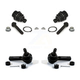 Front Suspension Ball Joint And Tie Rod End Kit For 2004 Nissan Pathfinder Armada With 14mm Diameter Thread K72-101286