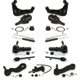 Front Control Arms Assembly And Lower Ball Joints Tie Rods Link Sway Bar Suspension Kit (13Pc) For 2011 Chevrolet Suburban 2500 Without Frame Bracket K72-101296