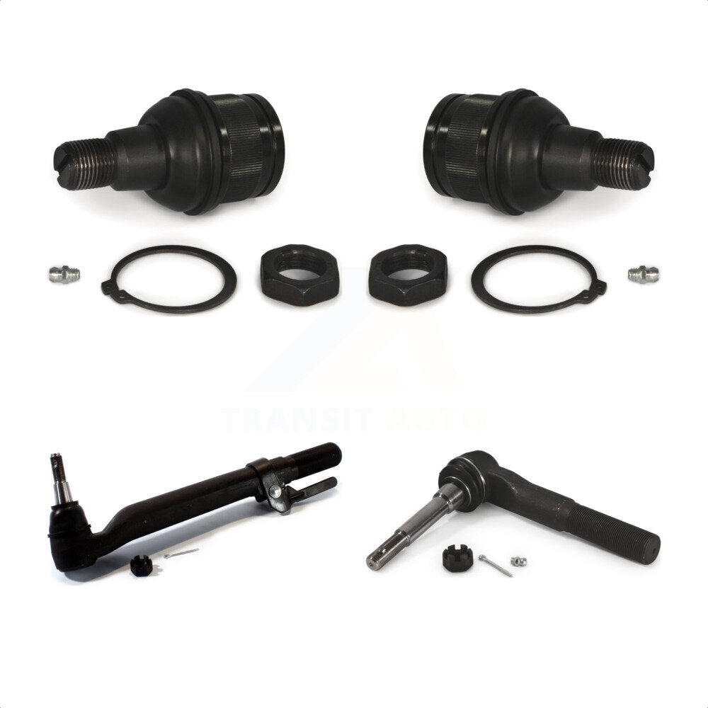 Front Suspension Ball Joint And Tie Rod End Kit For 2021-2022 Ford F-250 Super Duty F-350 4WD K72-101313