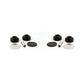 Rear Suspension Strut Shock Mounting Pair For Honda Accord CR-V Civic Acura TL TSX Element Ridgeline Chrysler Sebring Dodge Stratus Integra RSX Crosstour S2000 del Sol Odyssey CRX NSX Isuzu Oasis EL K73-100185