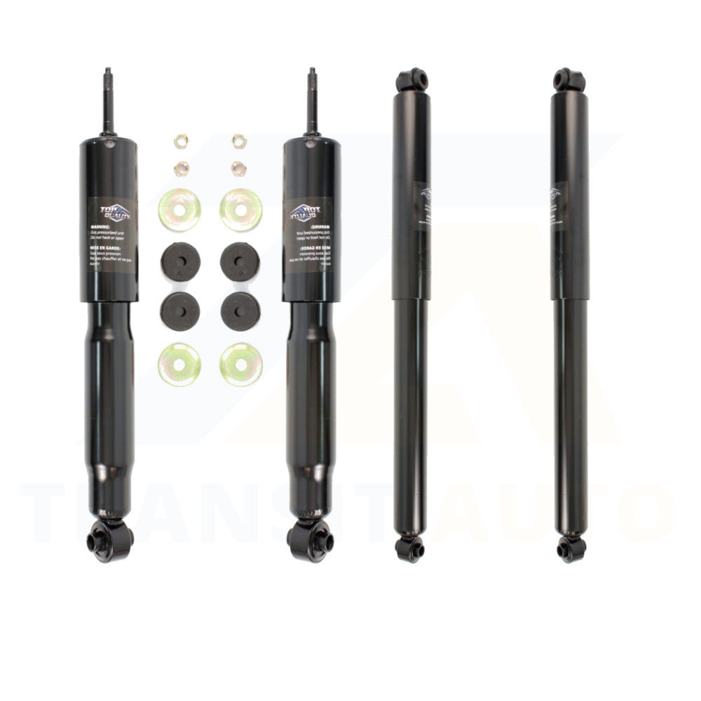 Front Rear Suspension Shock Absorber Kit For 1997-1998 Ford F-250 4WD Over 8500 Lb GVW K78-100188