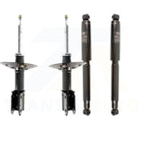 Front Rear Suspension Strut Kit For Chevrolet Venture Pontiac Montana Oldsmobile Silhouette Trans Sport Without Automatic Air Leveling System K78-100944