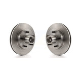 Front Disc Brake Rotors And Hub Assembly Pair For Chevrolet S10 GMC Camaro Blazer Pontiac Monte Carlo Sonoma Firebird Oldsmobile Cutlass Supreme El Camino Buick Regal Jimmy S15 Grand Prix Bonneville Caballero Calais Malibu LeMans K8-100004