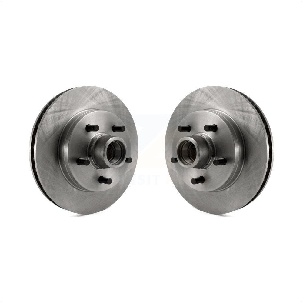 Front Disc Brake Rotors And Hub Assembly Pair For Chevrolet C1500 GMC Tahoe Suburban Yukon Express 1500 Savana K8-100006
