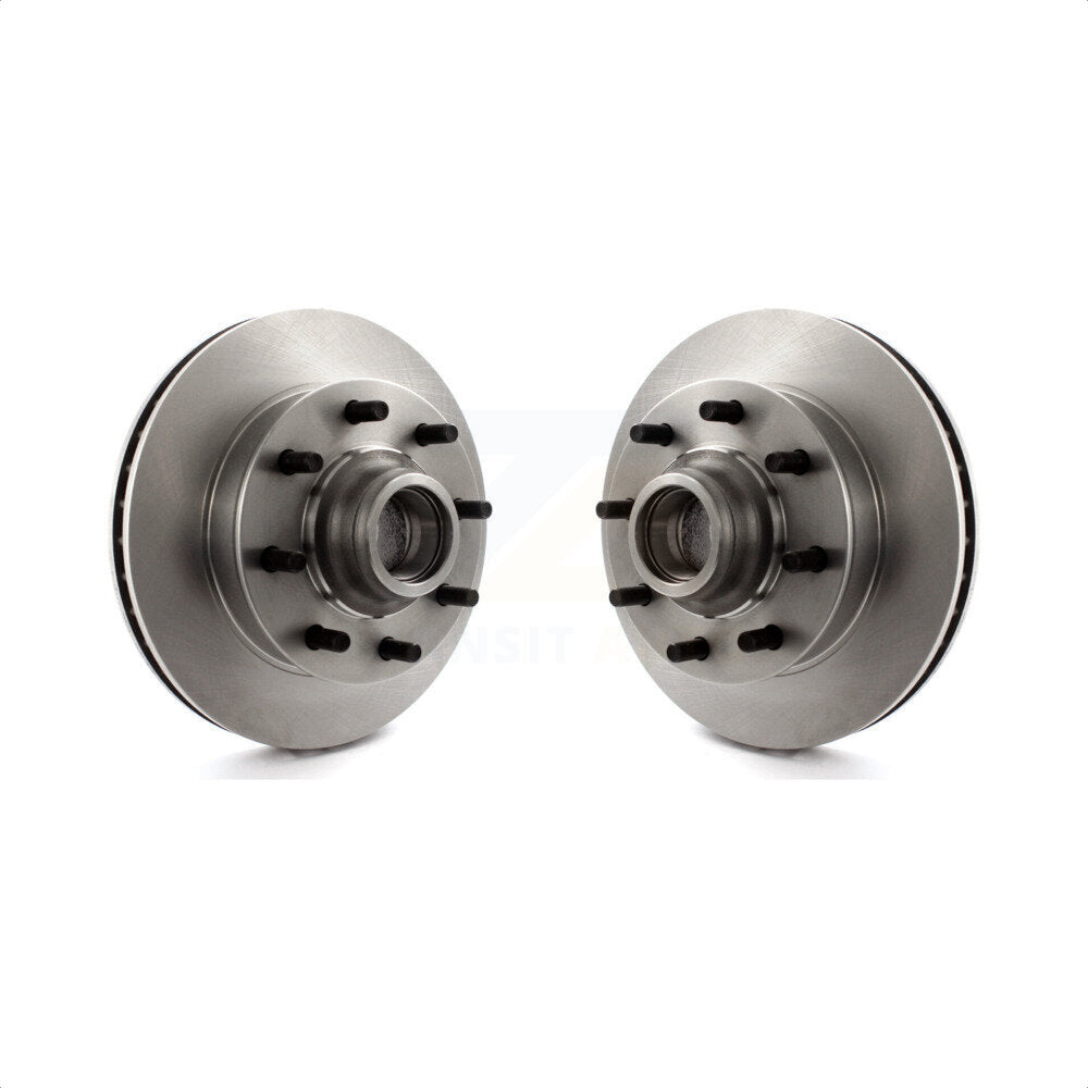 Front Disc Brake Rotors And Hub Assembly Pair For Chevrolet Tahoe GMC C2500 Express 3500 C3500 C1500 Suburban 2500 Savana Yukon G3500 K8-100007