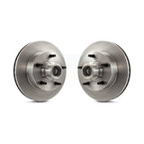 Front Disc Brake Rotors And Hub Assembly Pair For Ford F-150 E-150 Econoline F-100 Club Wagon E-100 K8-100014