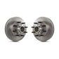 Front Disc Brake Rotors And Hub Assembly Pair For 2003-2004 Ford F-250 Super Duty F-350 Excursion K8-100037