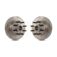 Front Disc Brake Rotors And Hub Assembly Pair For Ford F-250 Super Duty F-350 Excursion RWD K8-100039
