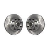 Front Disc Brake Rotors And Hub Assembly Pair For Ford E-350 Super Duty E-250 E-150 E-450 Econoline K8-100044