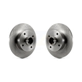 Rear Disc Brake Rotors And Hub Assembly Pair For Volkswagen Jetta Golf Cabrio Passat Corrado Scirocco K8-100054