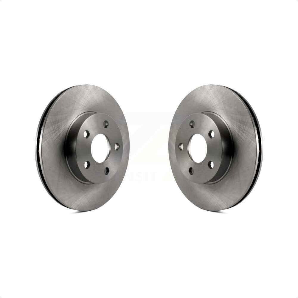 Front Disc Brake Rotors Pair For Chevrolet Cavalier Pontiac Sunfire Grand Am Buick Skylark Corsica Oldsmobile Achieva Beretta Sunbird Cutlass Calais K8-100058