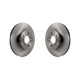 Front Disc Brake Rotors Pair For Chevrolet Cavalier Pontiac Sunfire Grand Am Buick Skylark Corsica Oldsmobile Achieva Beretta Sunbird Cutlass Calais K8-100058