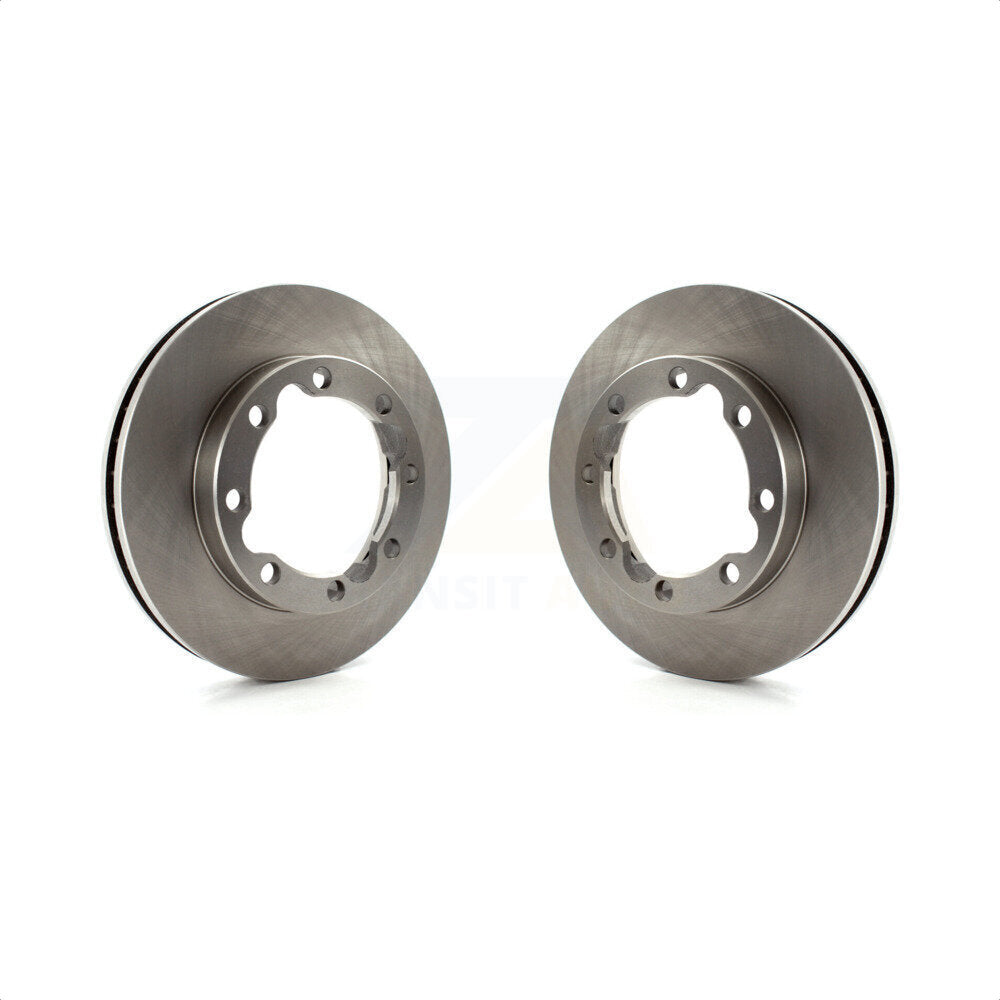 Front Disc Brake Rotors Pair For Dodge Ram 2500 K3500 3500 Chevrolet GMC K8-100063