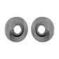 Front Brake Rotors Pair For Buick LeSabre Pontiac Century Chevrolet Oldsmobile Grand Prix Venture Bonneville Regal Cadillac Montana Camaro DeVille Intrigue 88 Silhouette Firebird Park Avenue K8-100065