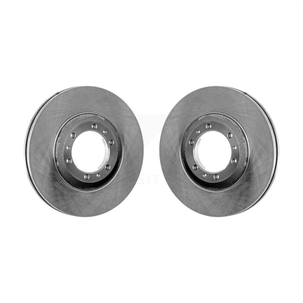 Front Brake Rotors Pair For Buick LeSabre Pontiac Century Chevrolet Oldsmobile Grand Prix Venture Bonneville Regal Cadillac Montana Camaro DeVille Intrigue 88 Silhouette Firebird Park Avenue K8-100065