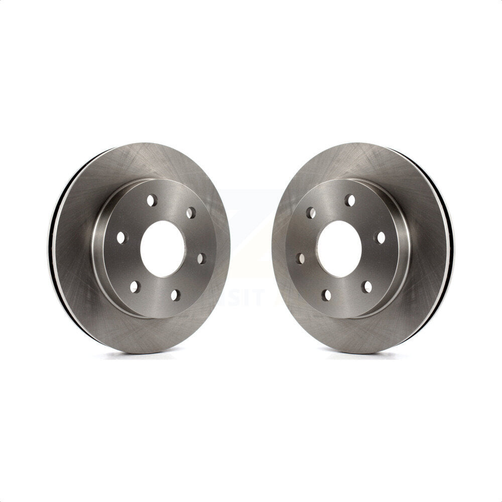 Front Disc Brake Rotors Pair For Chevrolet Silverado 1500 GMC Sierra Tahoe Suburban Yukon Avalanche XL Cadillac Classic Escalade Express 2500 Astro ESV EXT Savana Safari K8-100069
