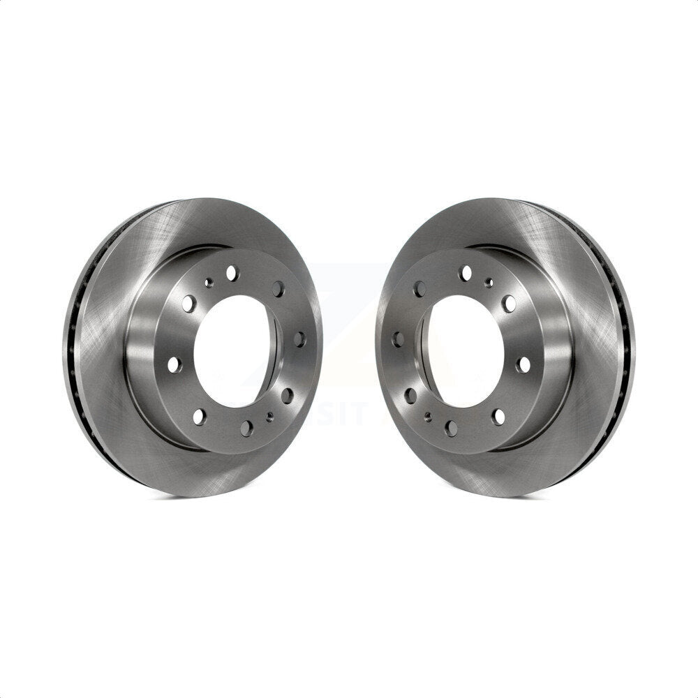Front Disc Brake Rotors Pair For Chevrolet Silverado 2500 HD GMC Express 3500 Sierra Cadillac DeVille Savana Hummer H2 Classic 1500 Suburban Yukon XL Avalanche K8-100070