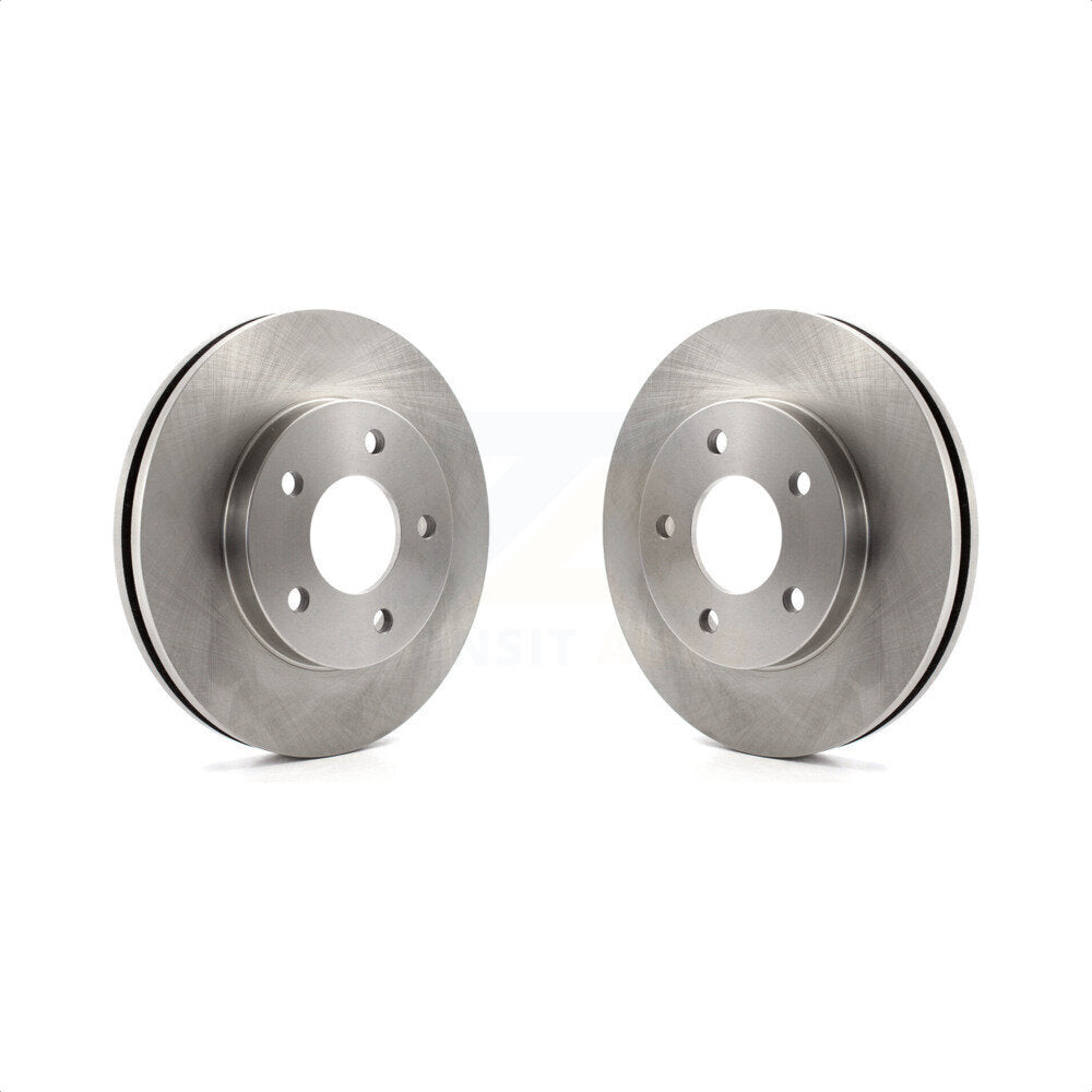 Front Disc Brake Rotors Pair For Buick Rendezvous Pontiac Aztek K8-100072