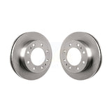 Front Disc Brake Rotors Pair For Chevrolet Express 3500 GMC Savana Silverado HD Sierra Classic 4500 K8-100073