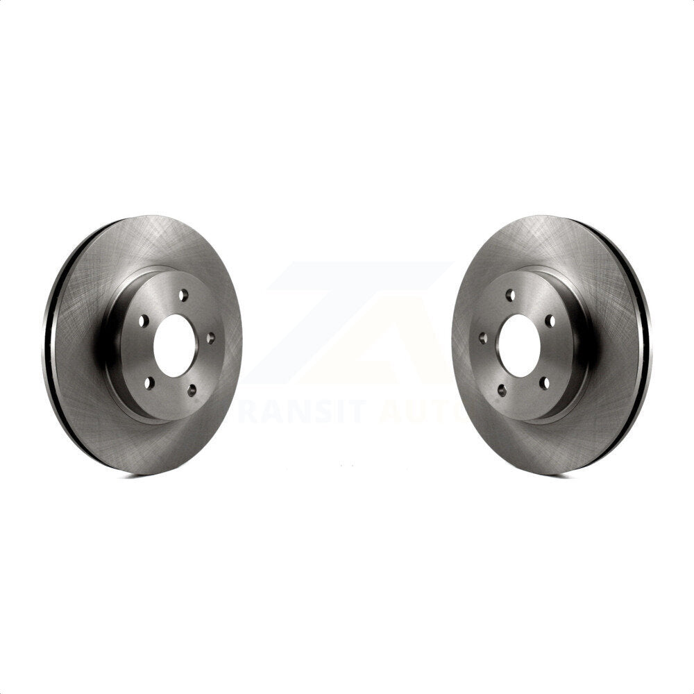 Front Disc Brake Rotors Pair For Saturn Vue Chevrolet Equinox Pontiac Torrent K8-100077