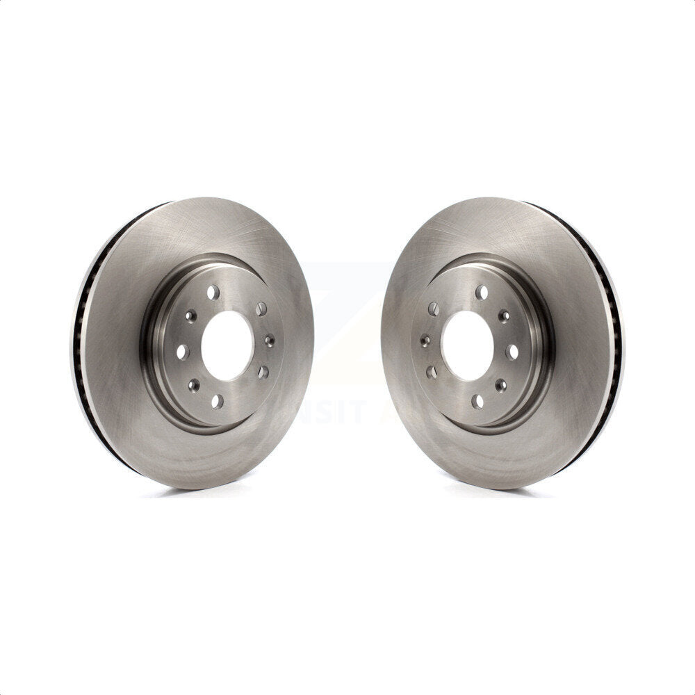 Front Disc Brake Rotors Pair For Cadillac CTS STS Seville K8-100078