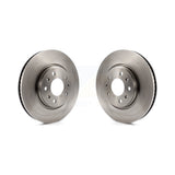 Front Disc Brake Rotors Pair For Cadillac CTS STS Seville K8-100078