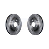 Front Disc Brake Rotors Pair For Pontiac Grand Prix Buick LaCrosse Chevrolet Uplander Montana Terraza Saturn Relay Allure K8-100082