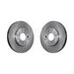 Front Disc Brake Rotors Pair For Chevrolet Malibu Pontiac G6 K8-100085