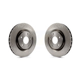 Front Disc Brake Rotors Pair For Chevrolet Corvette Cadillac XLR K8-100086