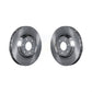 Front Disc Brake Rotors Pair For 2004-2009 Cadillac SRX K8-100087