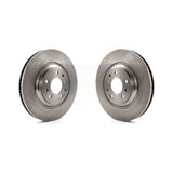 Front Disc Brake Rotors Pair For Cadillac CTS STS Pontiac Bonneville K8-100088