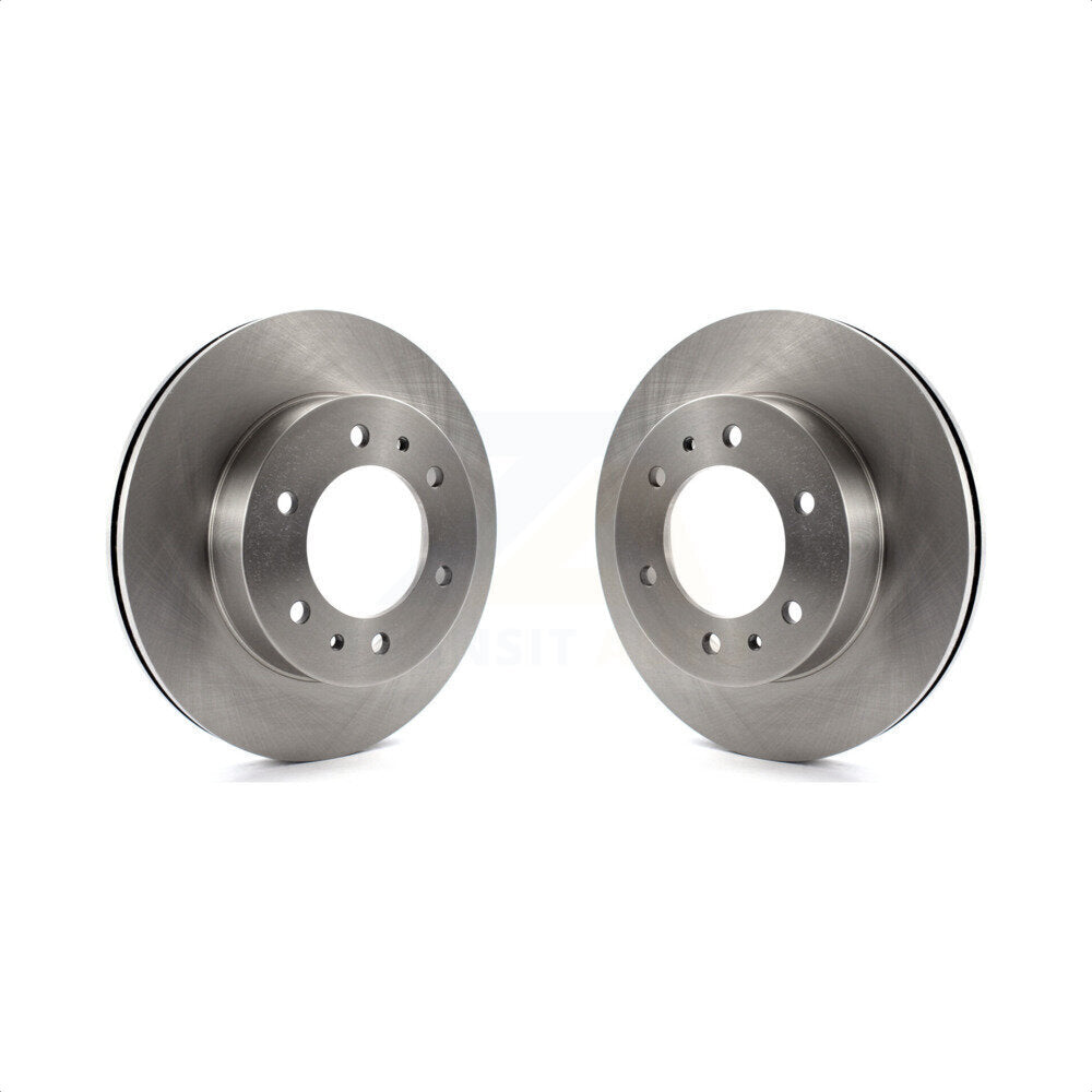 Front Disc Brake Rotors Pair For Hummer H3 H3T K8-100092