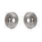 Front Disc Brake Rotors Pair For Chevrolet Buick Lucerne Impala Cadillac DTS Limited LaCrosse Allure K8-100096