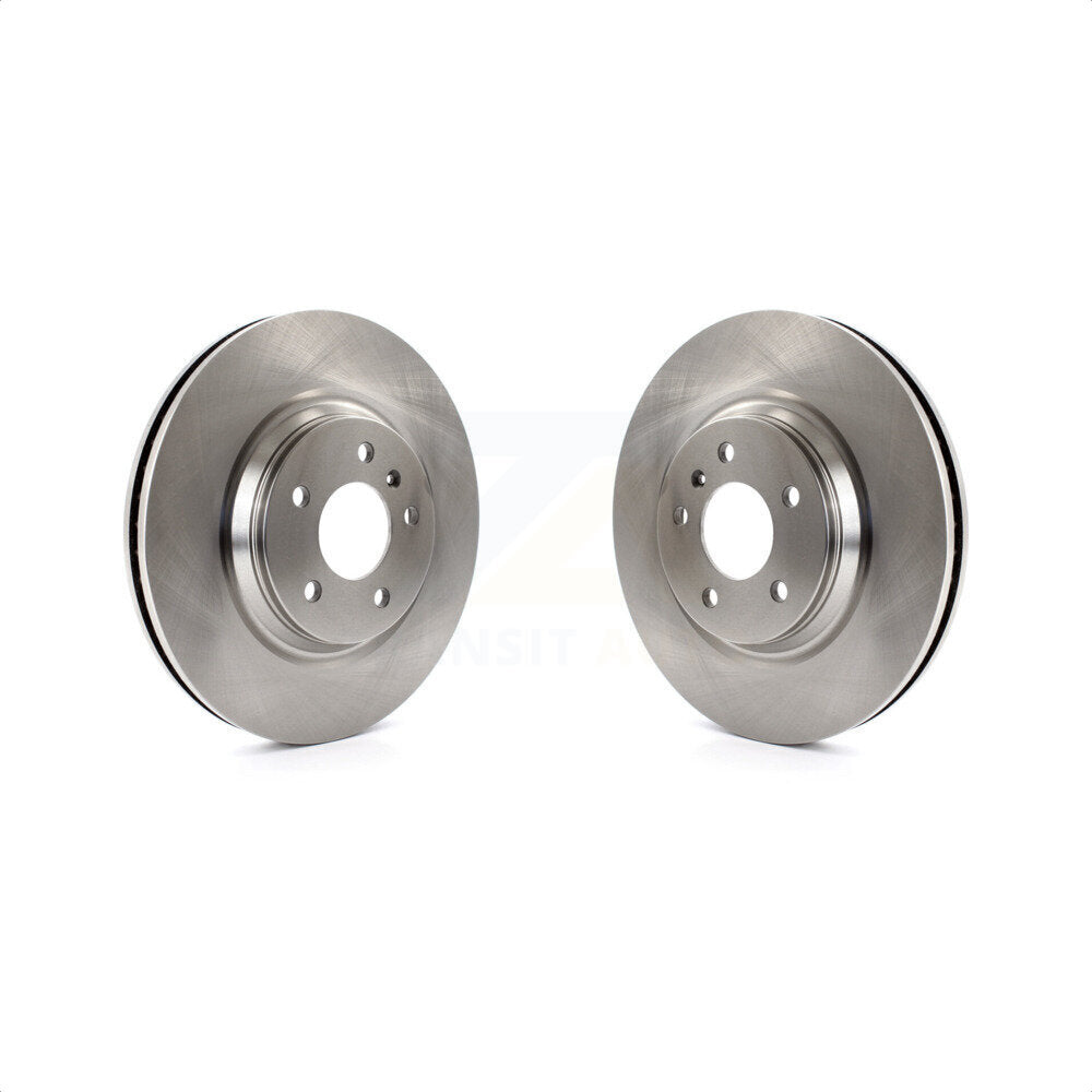 Front Disc Brake Rotors Pair For Chevrolet Buick Lucerne Impala Cadillac DTS Limited LaCrosse Allure K8-100096