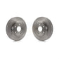Front Disc Brake Rotors Pair For Cadillac CTS K8-100107