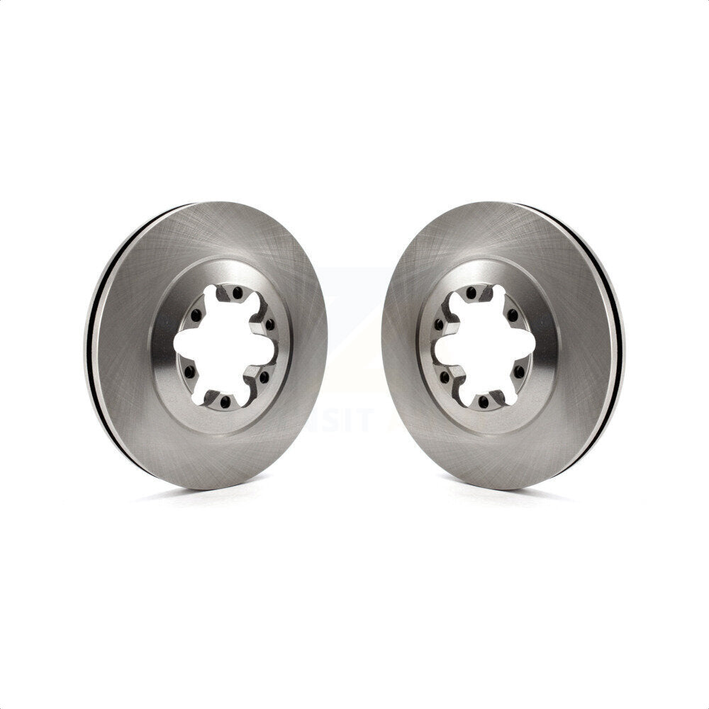 Front Disc Brake Rotors Pair For 2009-2012 Chevrolet Colorado GMC Canyon K8-100108